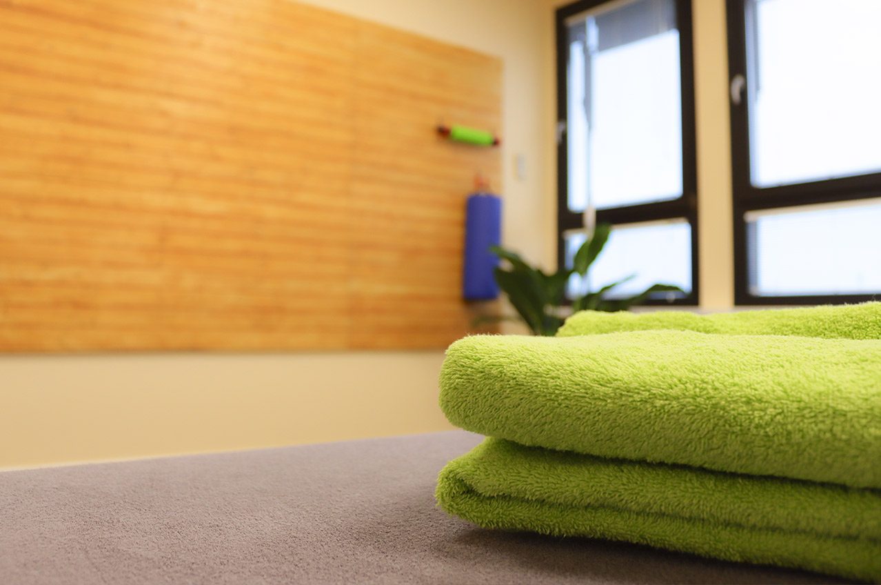 Massage_und_Behandlungsraum_Luebeck Behandlungsraum für die Triggerpunktbehandlung in Lübeck