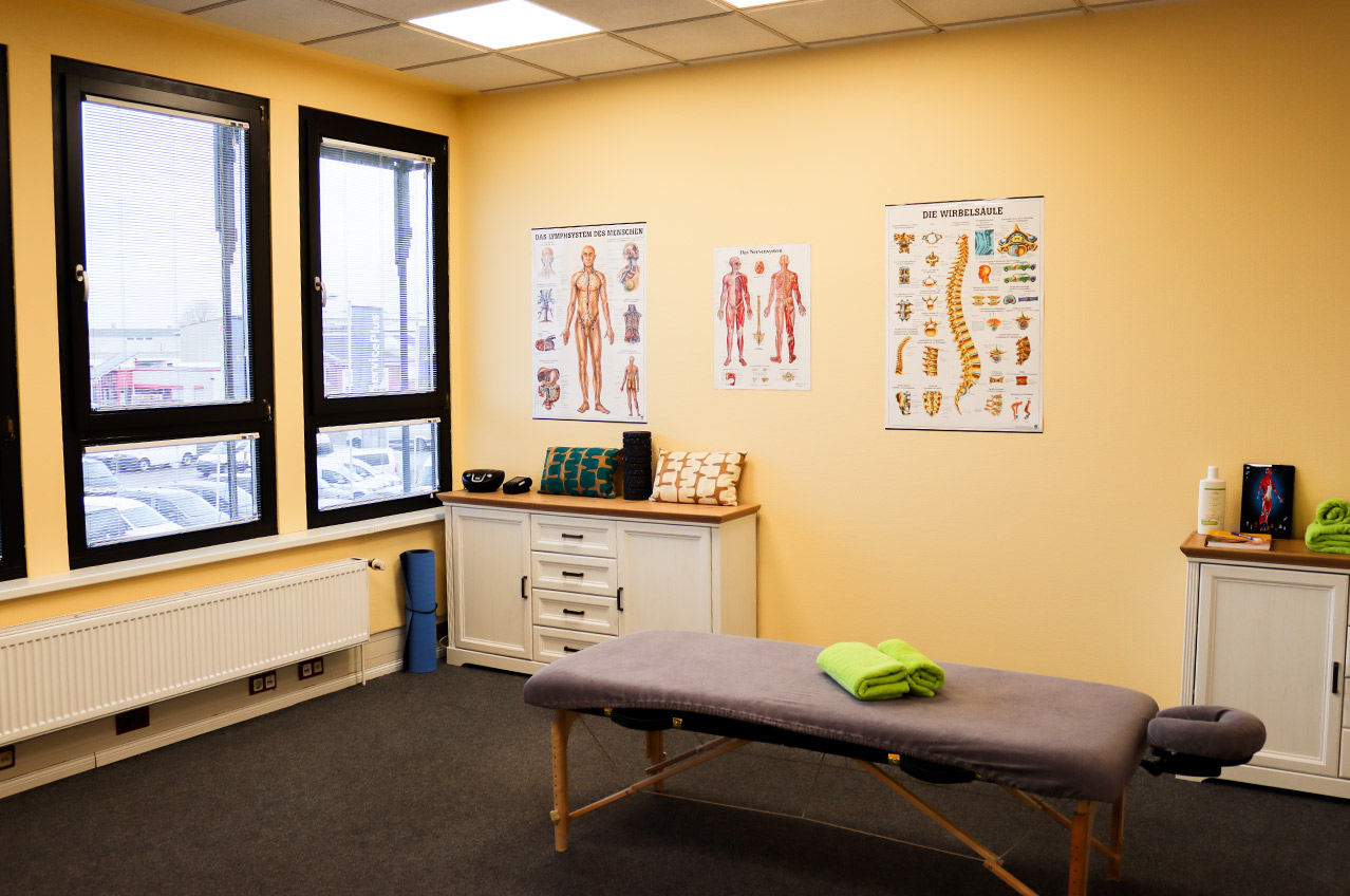 Massageraum 1 Gemütliche und frisch renovierte Räumlichkeiten